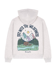 Into The Wilderness Boxy Organic Cotton Hoodie