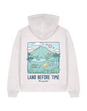 Dinosaurs Boxy Organic Cotton Hoodie