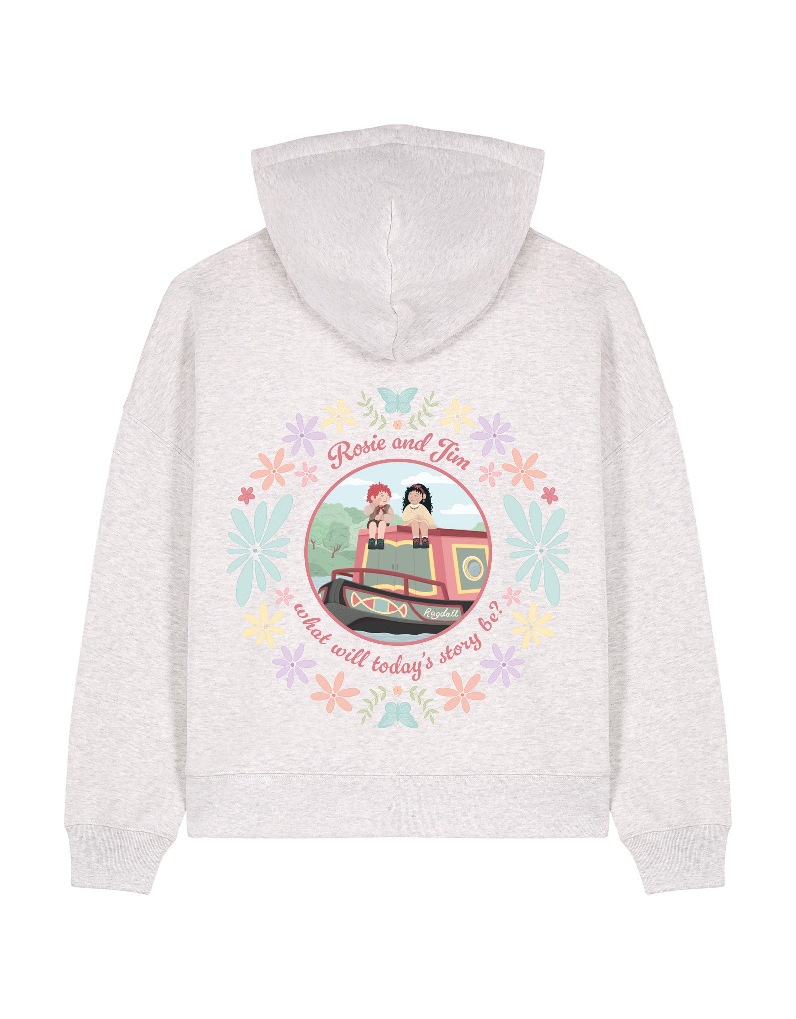 Rosie & Jim Boxy Organic Cotton Hoodie