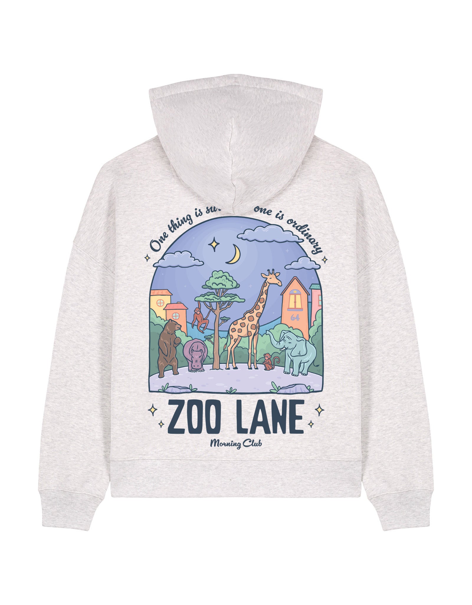 Zoo Lane Boxy Organic Cotton Hoodie