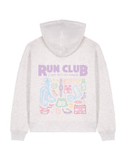 Run Club Boxy Organic Cotton Hoodie