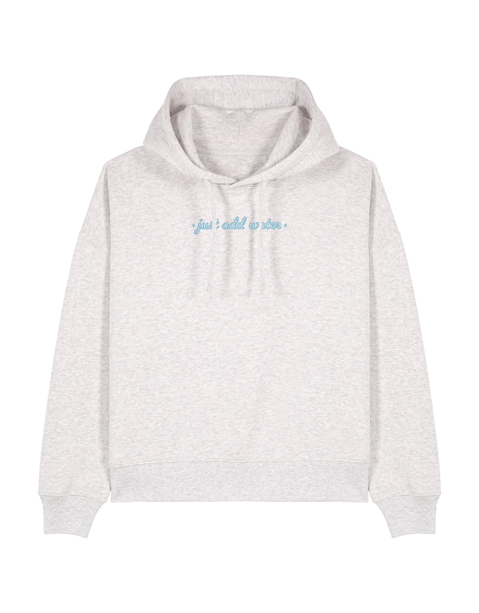Just Add Water Boxy Organic Cotton Hoodie