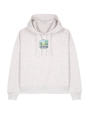Come Outside Boxy Organic Cotton Hoodie