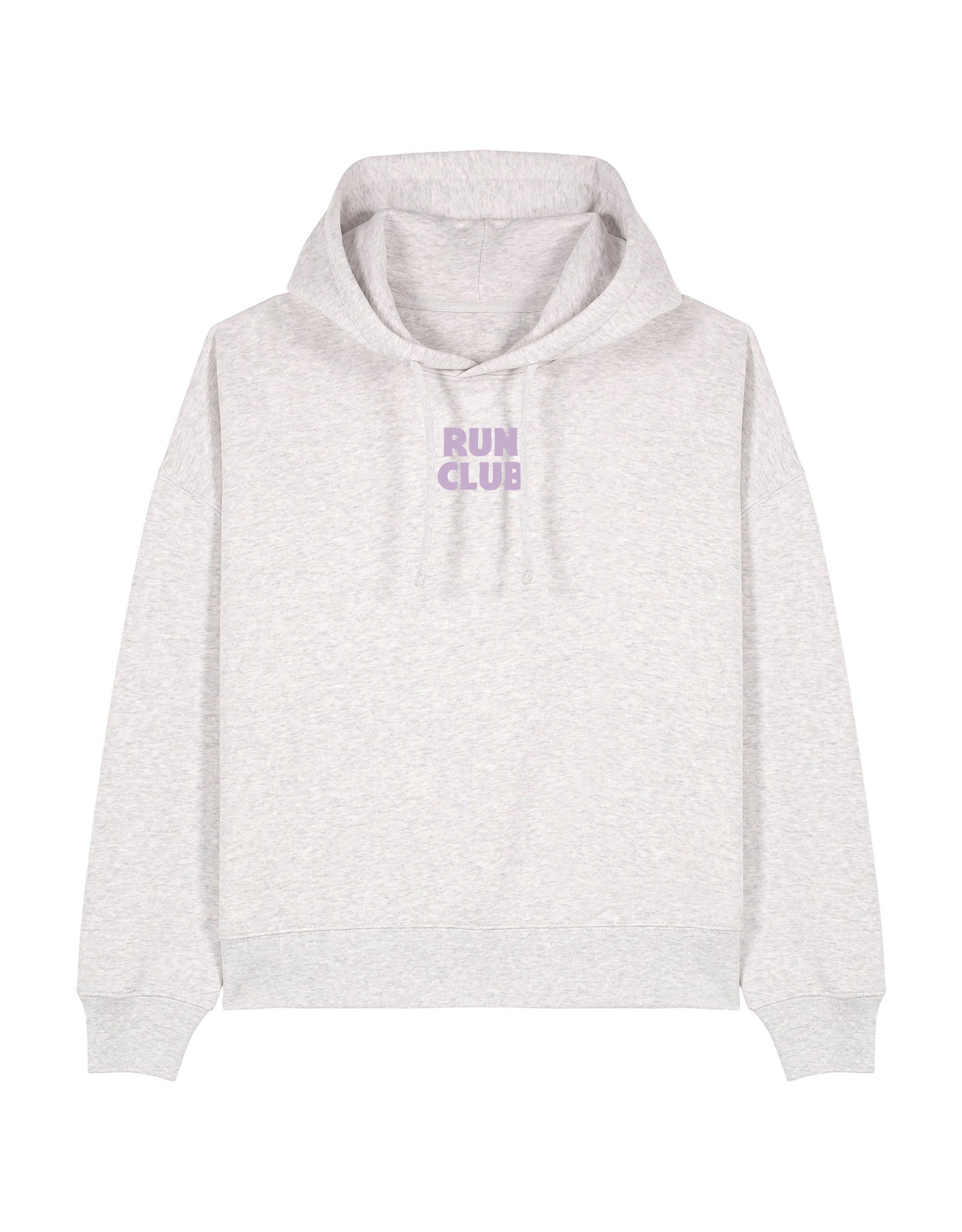 Run Club Boxy Organic Cotton Hoodie