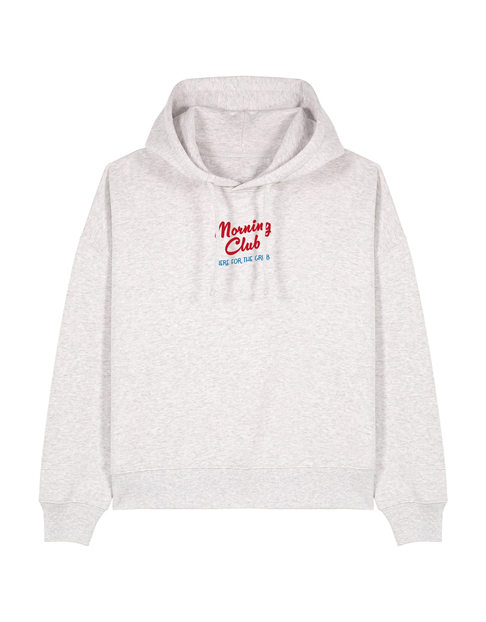 Breakfast Fry-Up Boxy Organic Cotton Hoodie