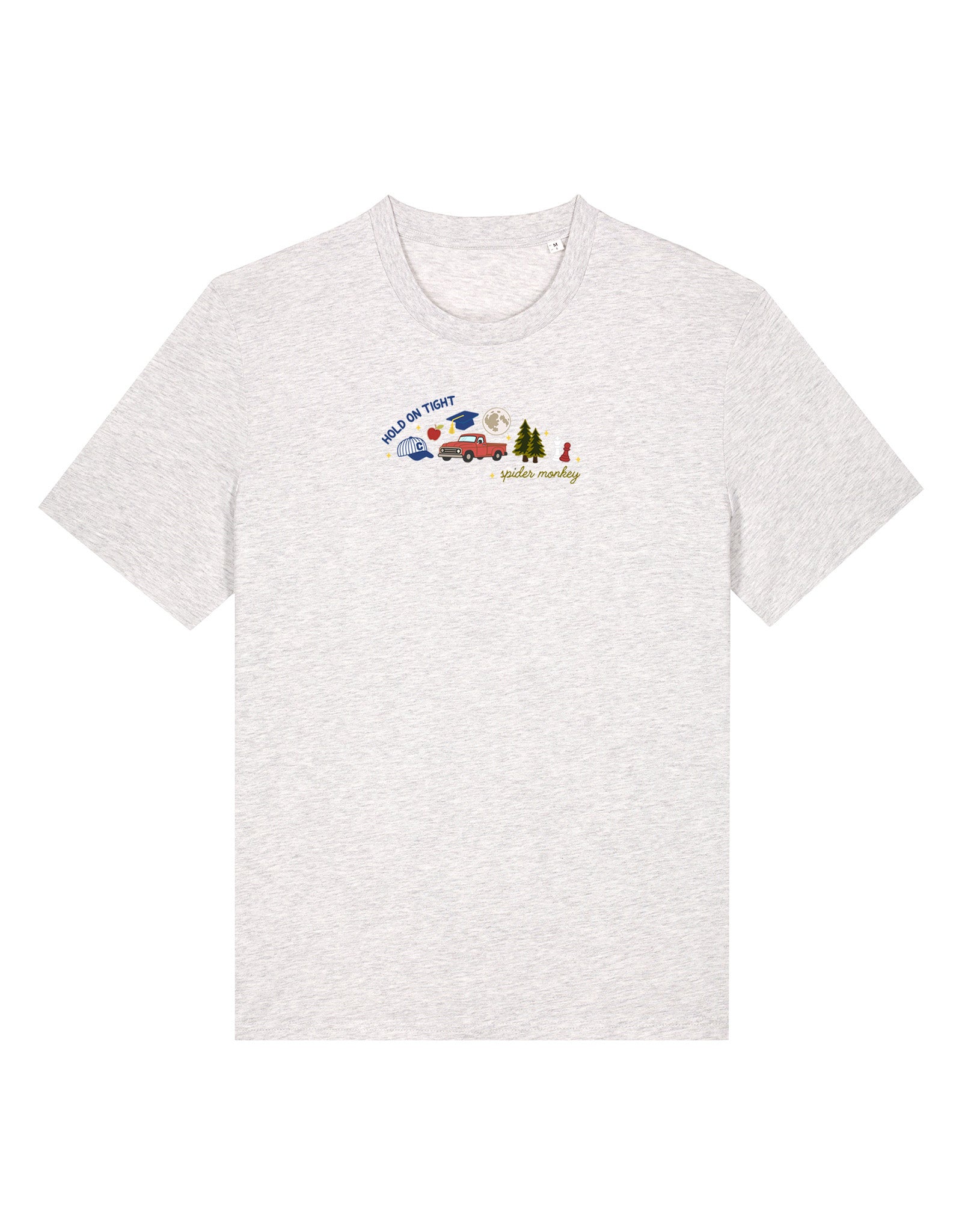 Forks Embroidered Organic Cotton T-Shirt