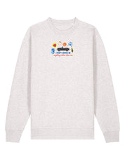Tree Hill Embroidered Organic Cotton Sweatshirt