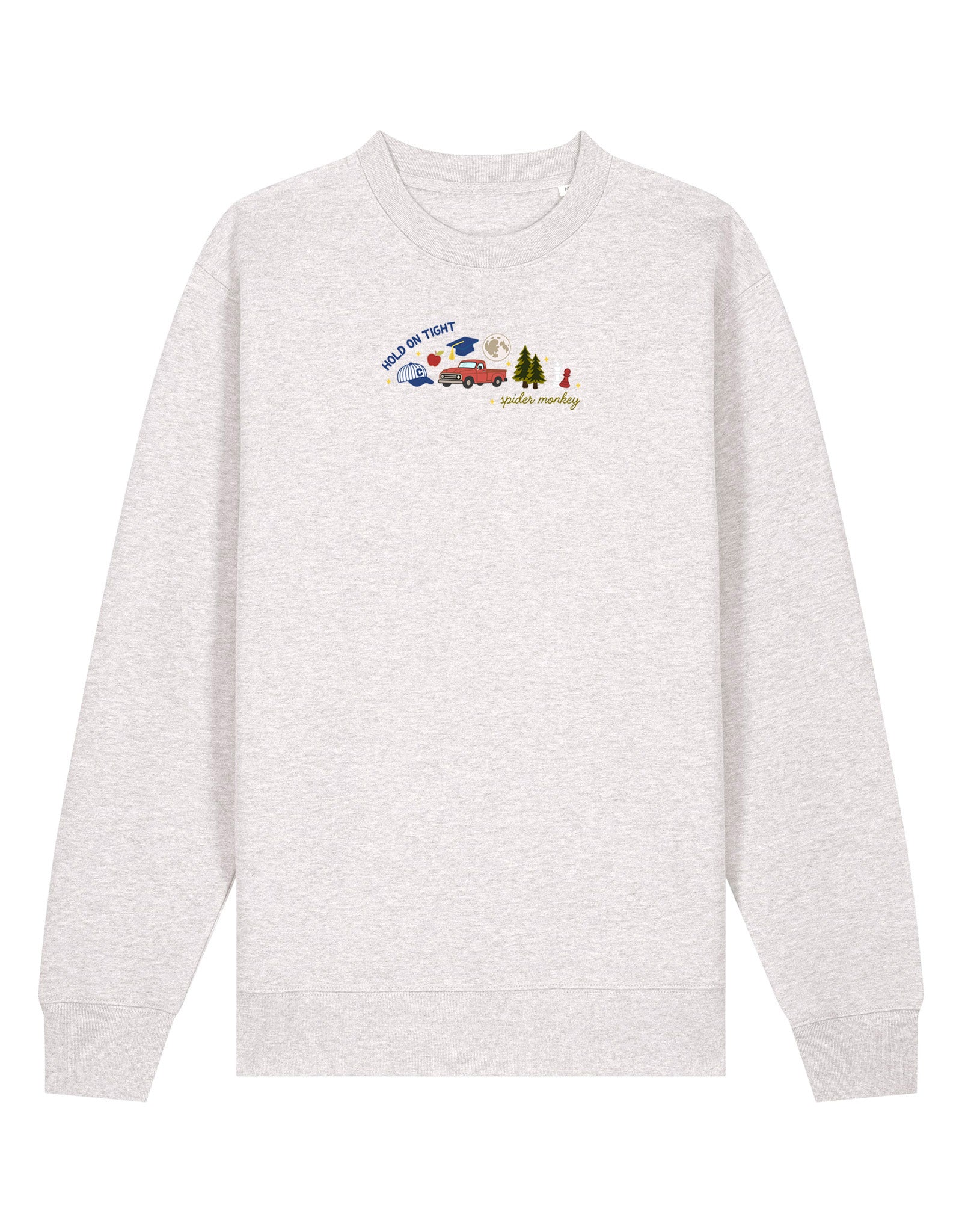 Forks Embroidered Organic Cotton Sweatshirt