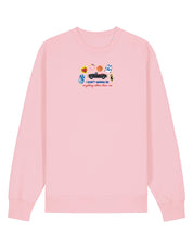 Tree Hill Embroidered Organic Cotton Sweatshirt