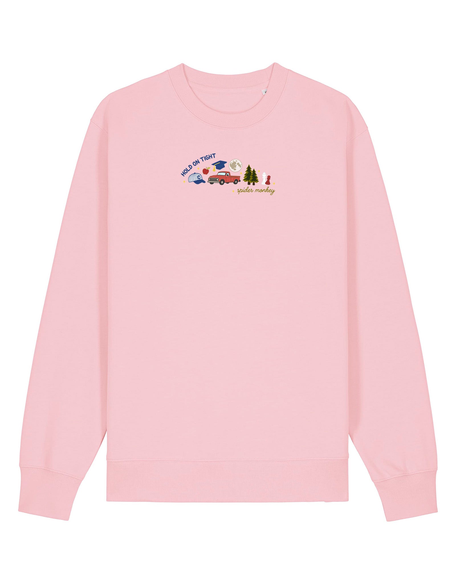 Forks Embroidered Organic Cotton Sweatshirt