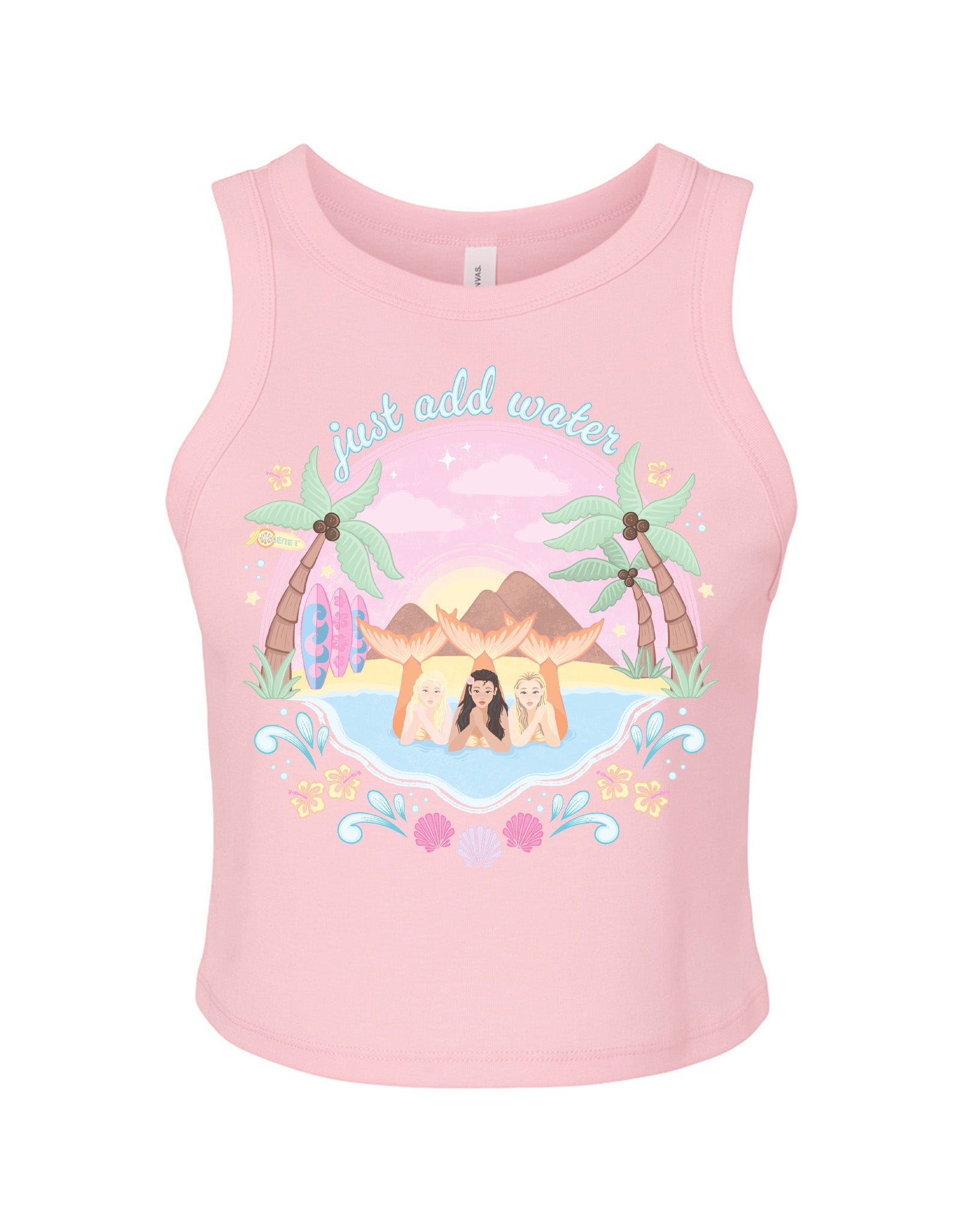 SAMPLERL1 - Just Add Water Racerback Vest *FAULTY*