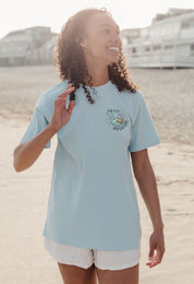 Life Is An Adventure Printed Organic Cotton T-Shirt