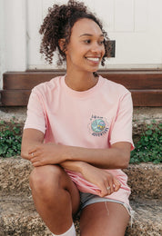 Life Is An Adventure Printed Organic Cotton T-Shirt