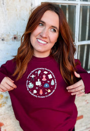 Love Christmas Organic Cotton Sweatshirt