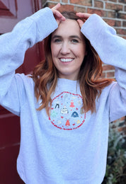 Love Christmas Organic Cotton Sweatshirt