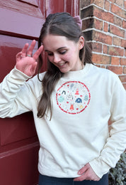 Love Christmas Organic Cotton Sweatshirt