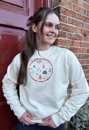Love Christmas Organic Cotton Sweatshirt