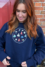 Love Christmas Organic Cotton Sweatshirt