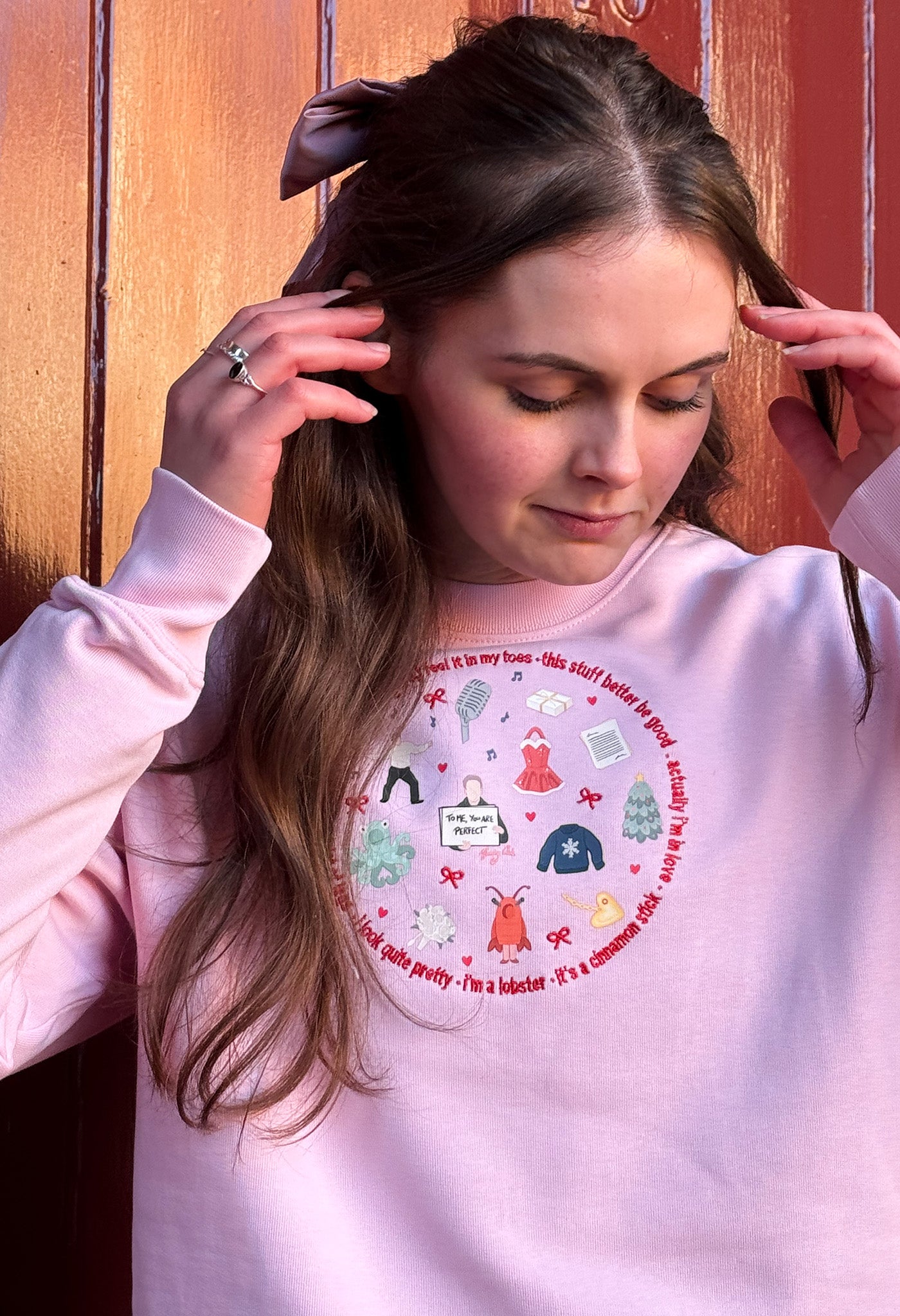 Love Christmas Organic Cotton Sweatshirt