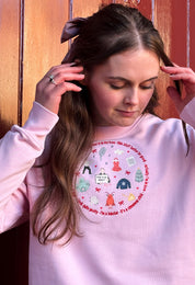 Love Christmas Organic Cotton Sweatshirt