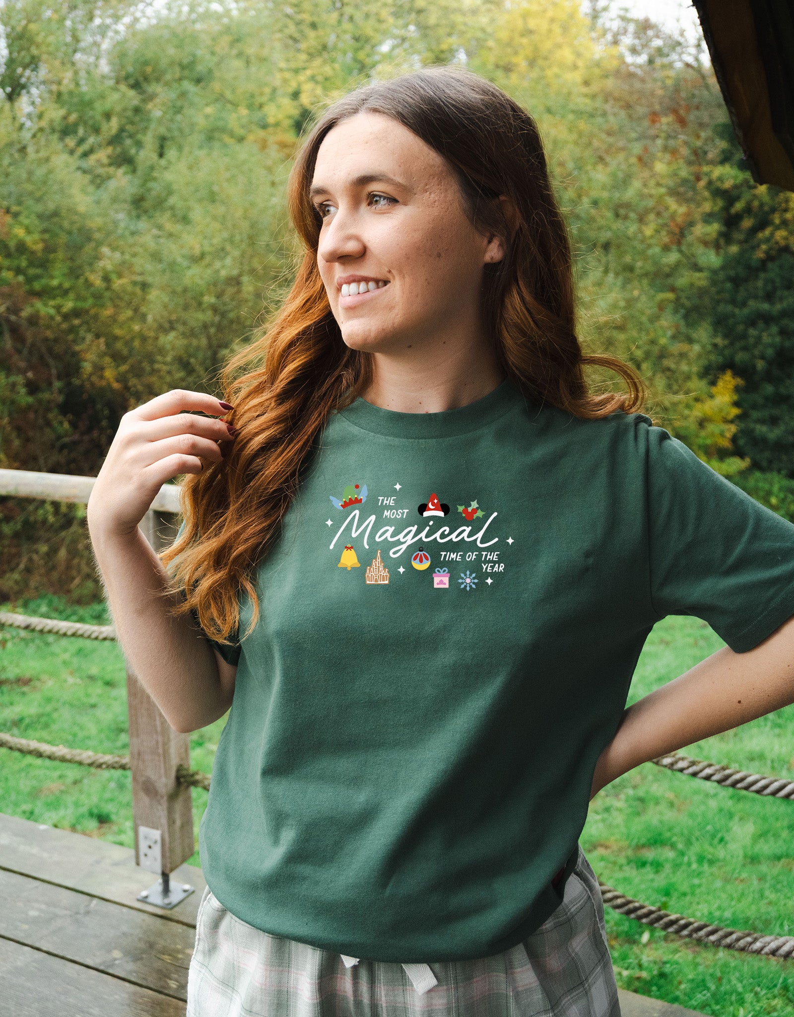 Magical Embroidered Organic Cotton T-Shirt