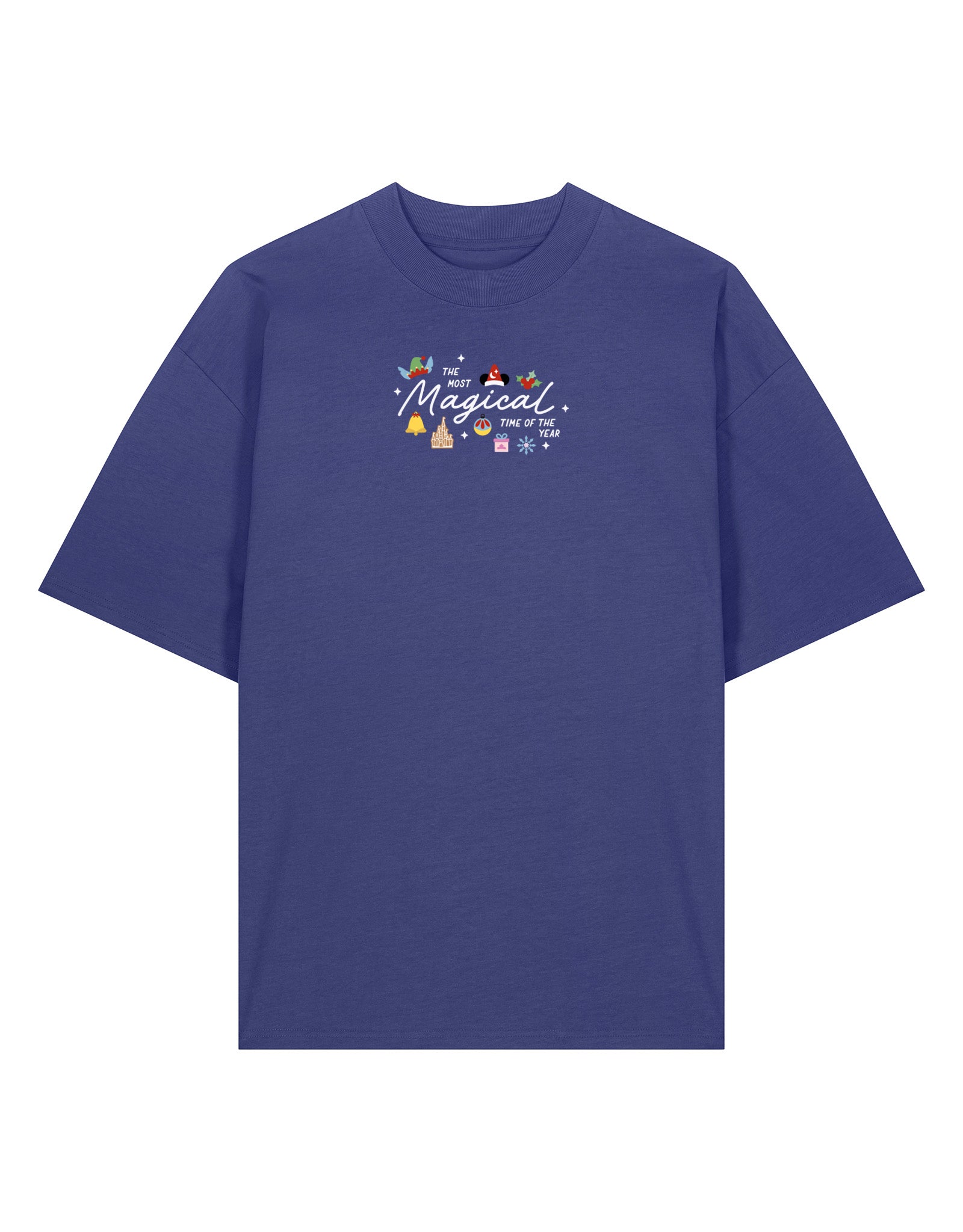 Magical Embroidered Oversized Organic Cotton Tee