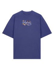 Magical Embroidered Oversized Organic Cotton Tee