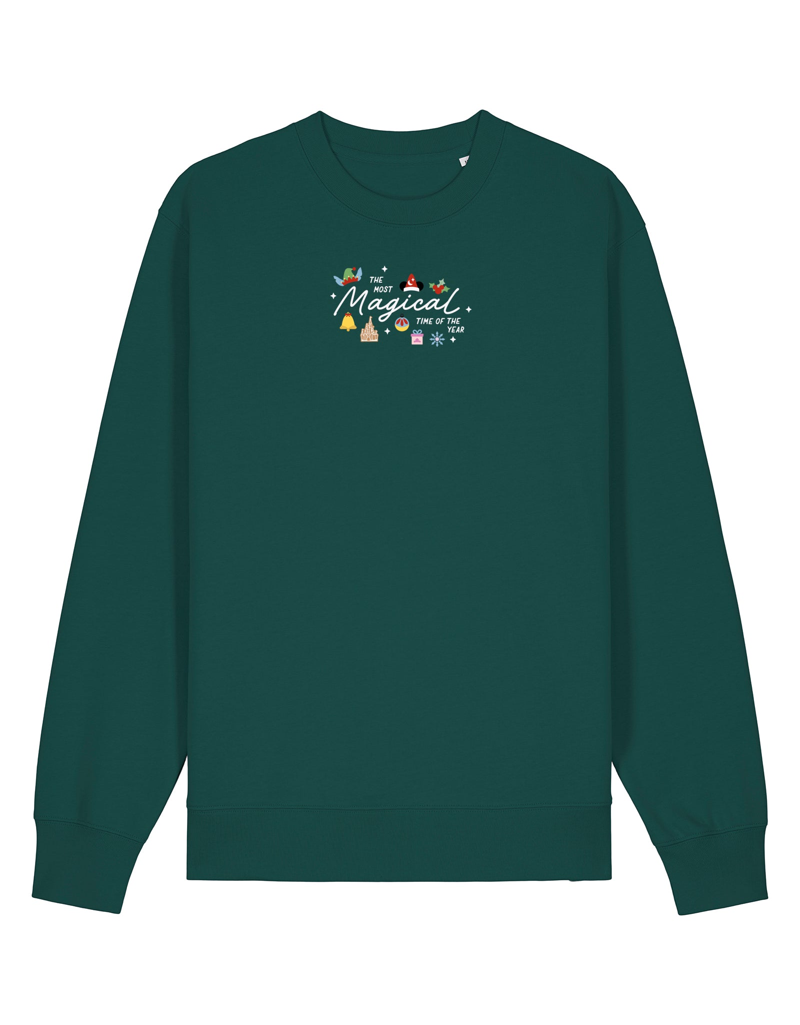 Magical Embroidered Organic Cotton Sweatshirt