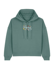 Magical Embroidered Boxy Organic Cotton Hoodie