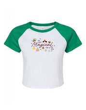 Magical Embroidered Micro Rib Baby Tee