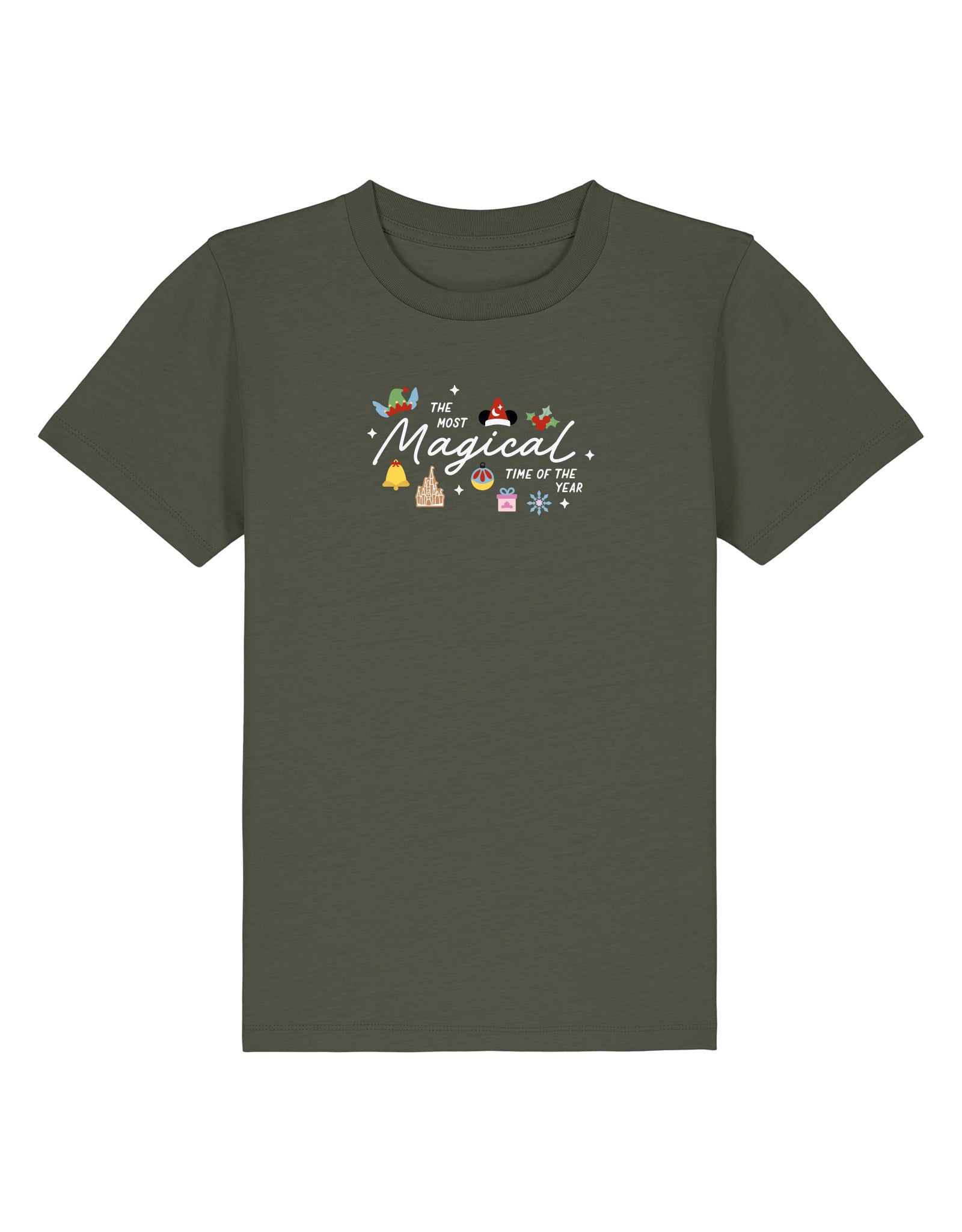 Magical Embroidered Organic Cotton Childrens T-Shirt