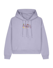 Magical Embroidered Boxy Organic Cotton Hoodie