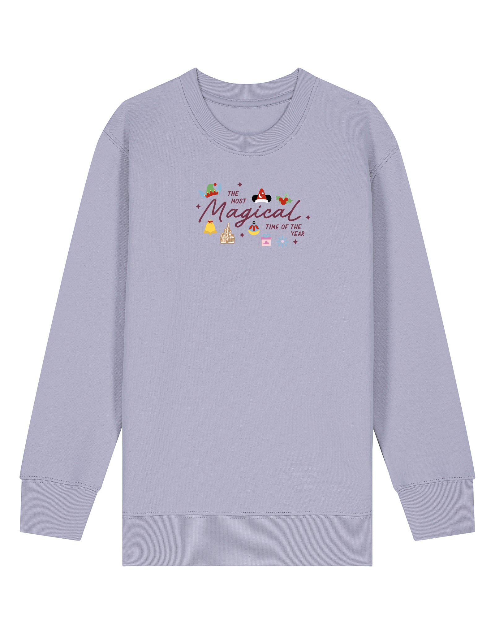 Magical Embroidered Organic Cotton Childrens Sweatshirt