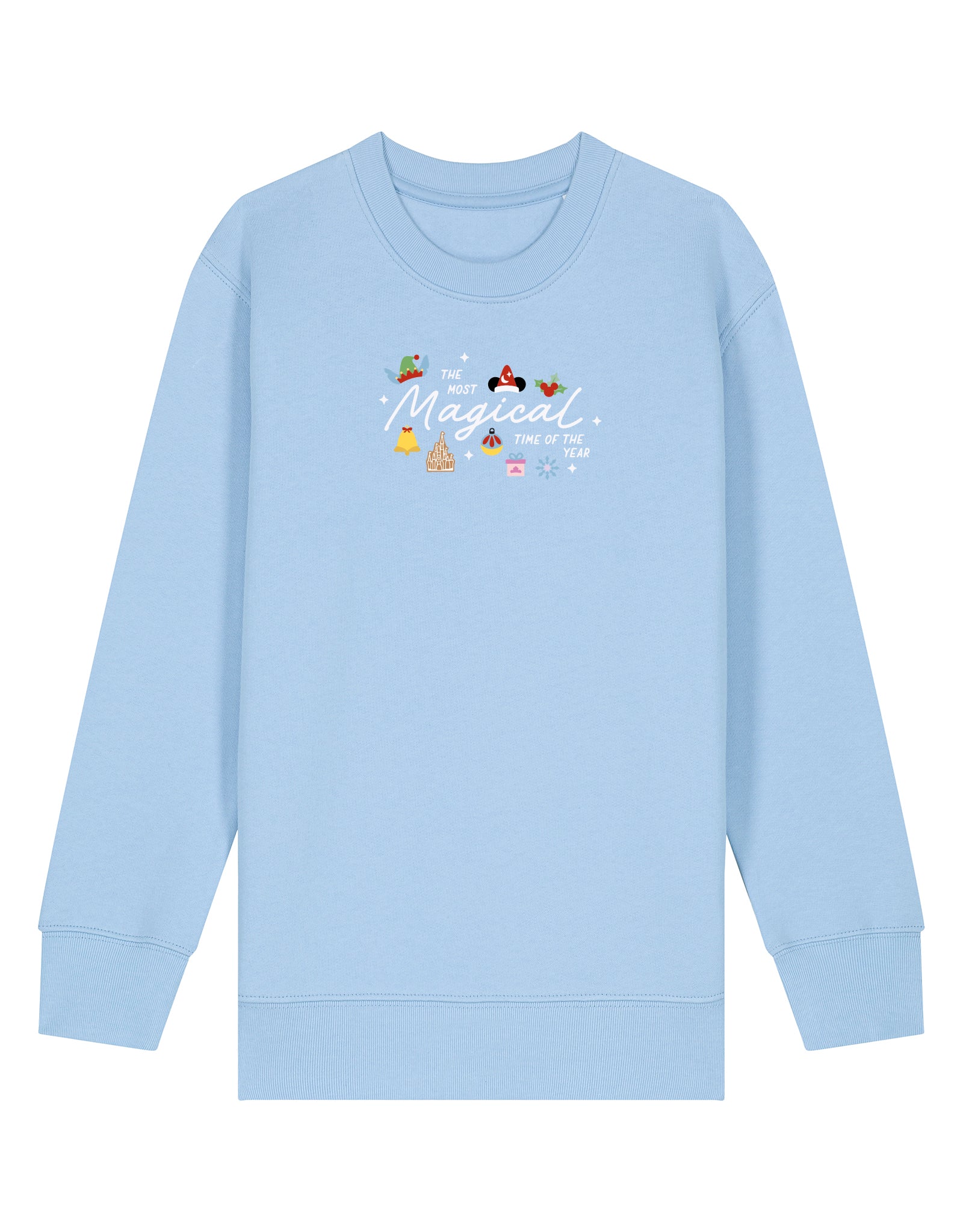 Magical Embroidered Organic Cotton Childrens Sweatshirt
