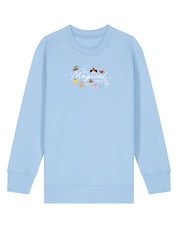 Magical Embroidered Organic Cotton Childrens Sweatshirt