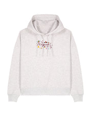 Magical Embroidered Boxy Organic Cotton Hoodie