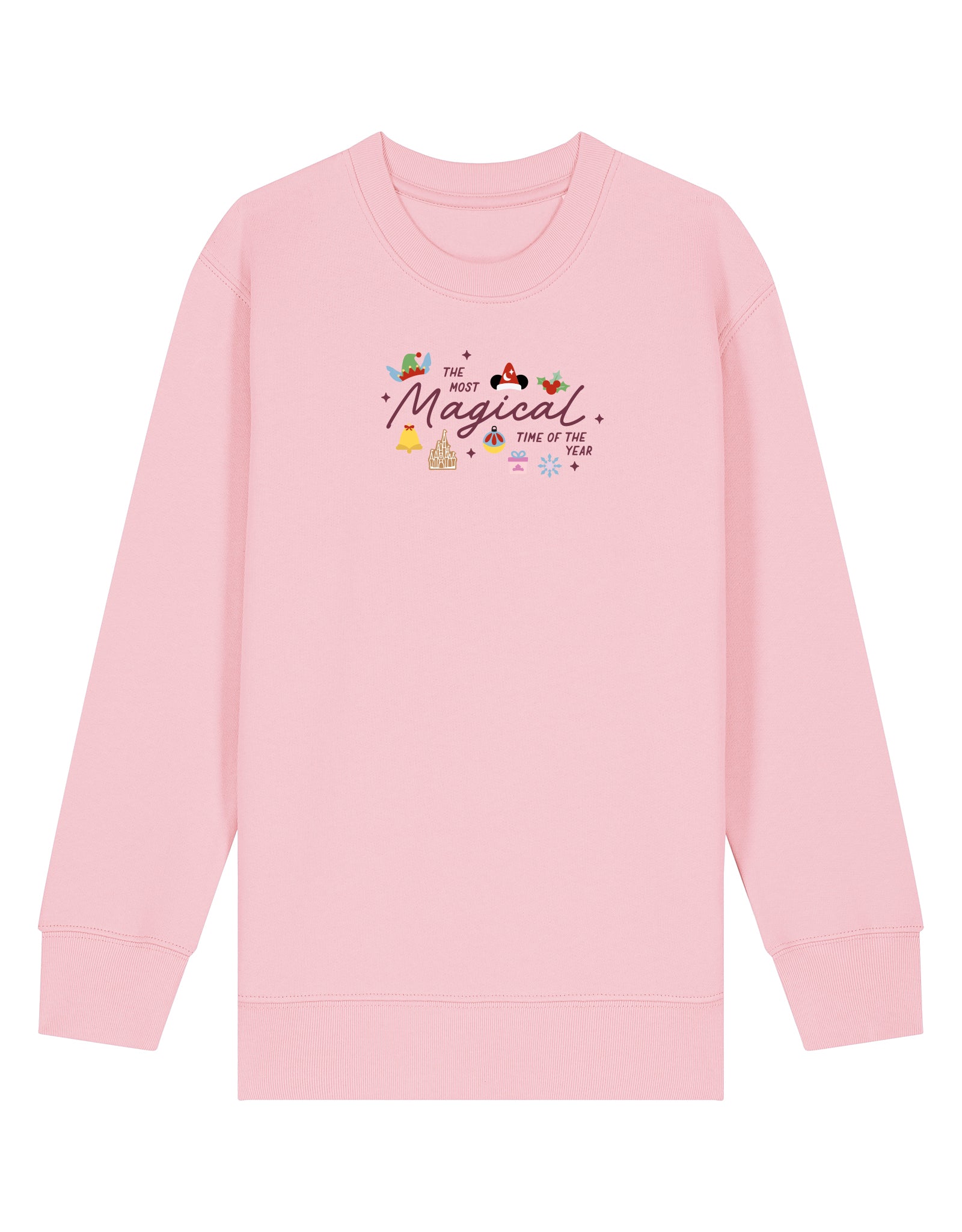Magical Embroidered Organic Cotton Childrens Sweatshirt