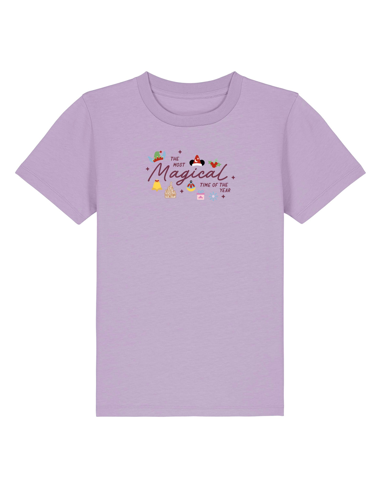 Magical Embroidered Organic Cotton Childrens T-Shirt