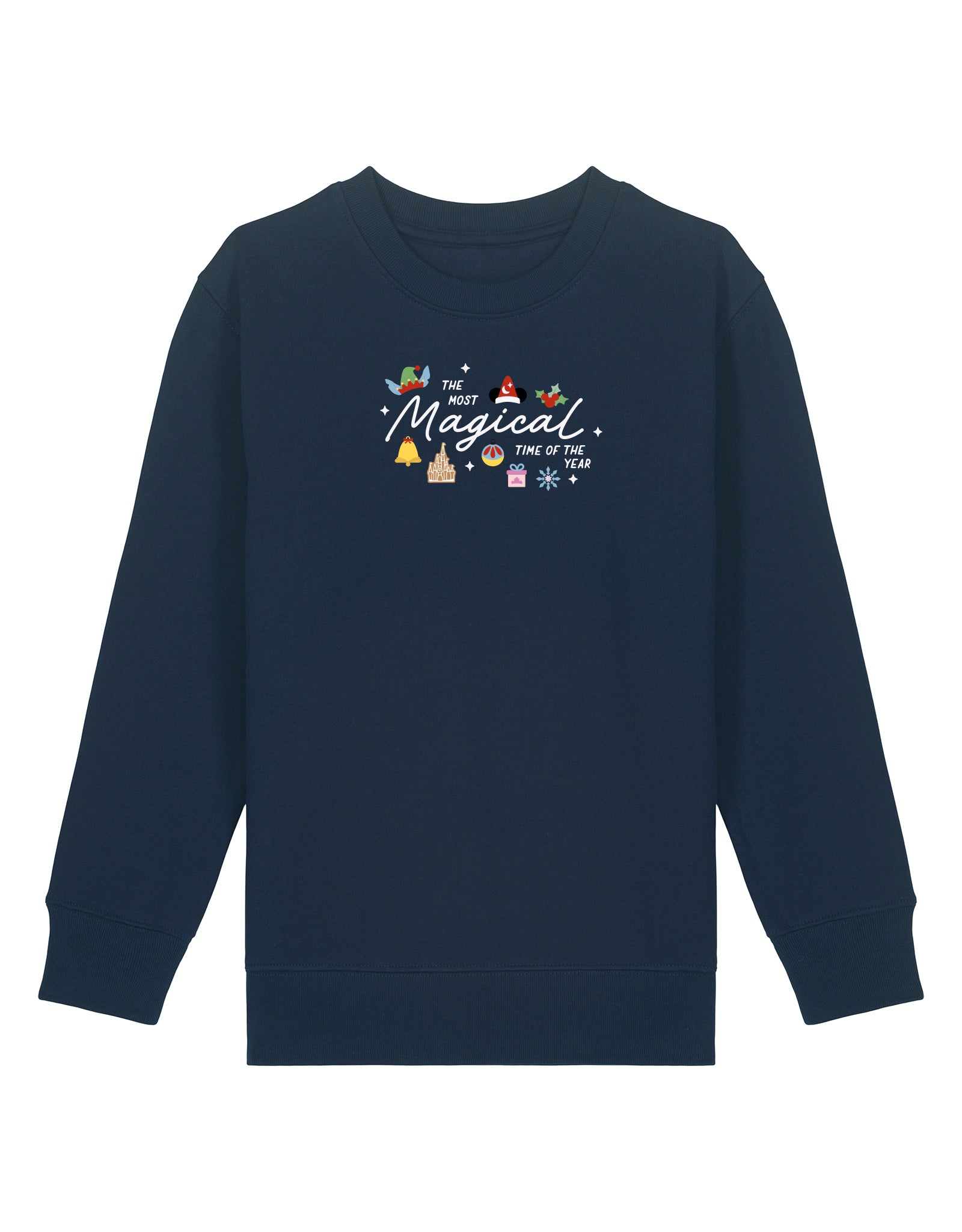 Magical Embroidered Organic Cotton Childrens Sweatshirt