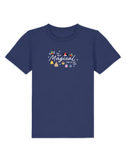 Magical Embroidered Organic Cotton Childrens T-Shirt