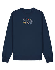 Magical Embroidered Organic Cotton Sweatshirt