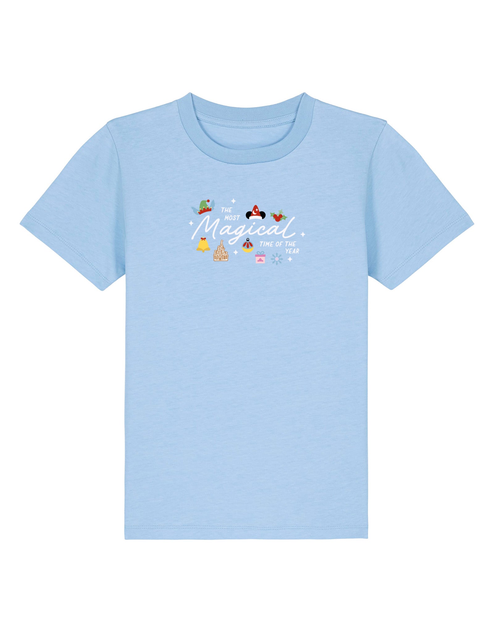 Magical Embroidered Organic Cotton Childrens T-Shirt