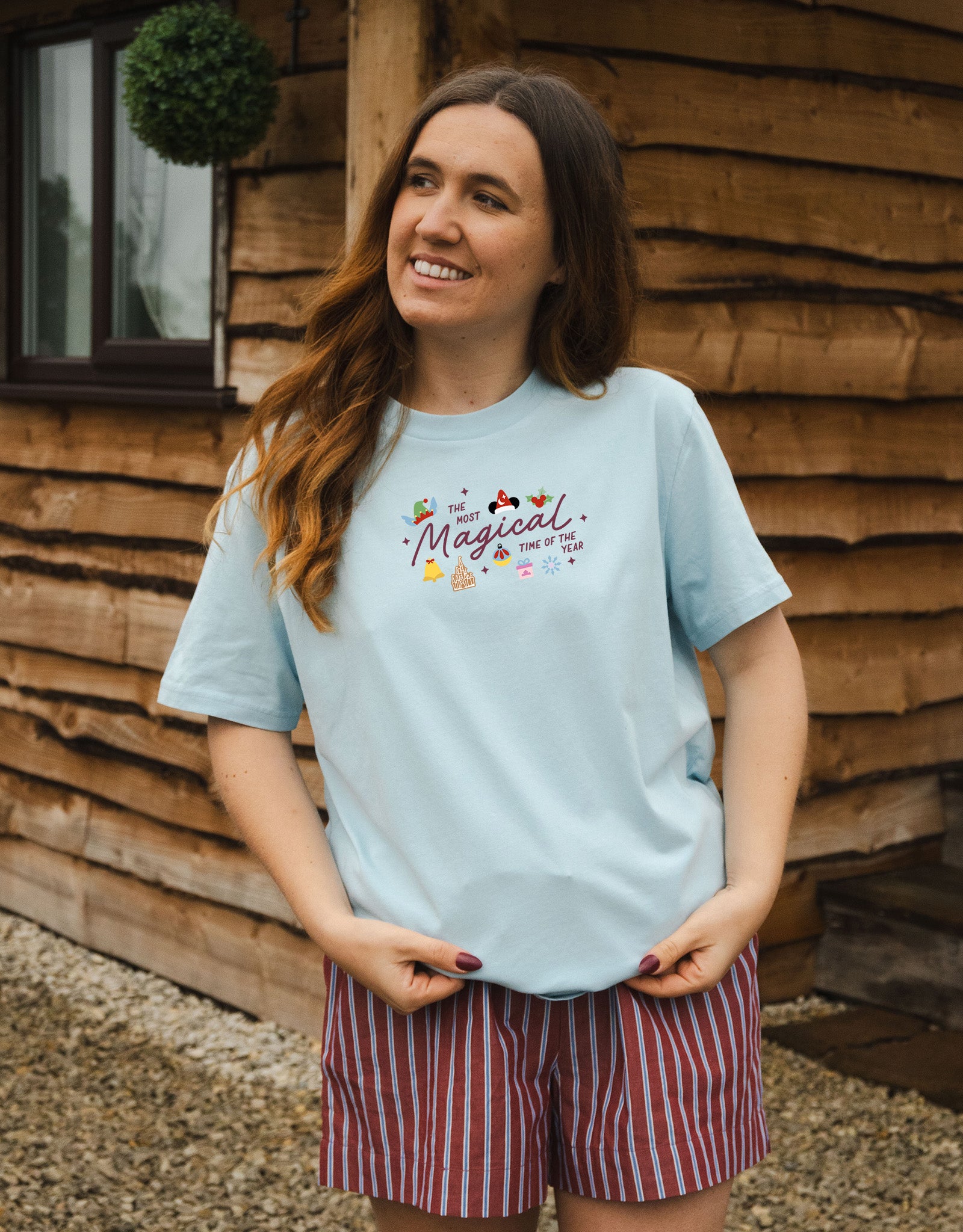 Magical Embroidered Organic Cotton T-Shirt