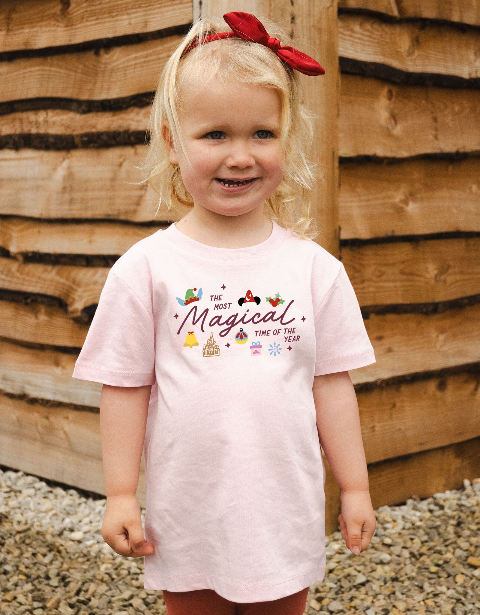 Magical Embroidered Organic Cotton Childrens T-Shirt