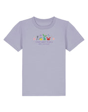 Mermaid Embroidered Organic Cotton Childrens T-Shirt