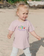 Mermaid Embroidered Organic Cotton Childrens T-Shirt