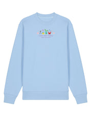 Mermaid Embroidered Organic Cotton Sweatshirt