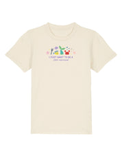 Mermaid Embroidered Organic Cotton Childrens T-Shirt