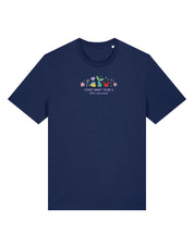 Mermaid Embroidered Organic Cotton T-Shirt