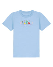 Mermaid Embroidered Organic Cotton Childrens T-Shirt